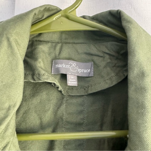 Olive green utility jacket - Picture 6 of 6